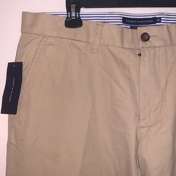 New Tommy Hilfiger Tailored Fit Chino Pant - Picture 6 of 16